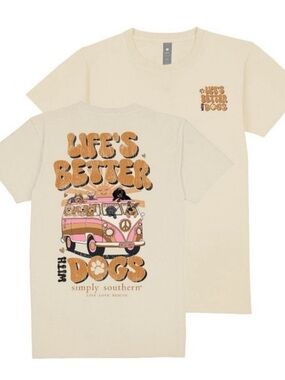 Simply Southern Dogs Tee XXL